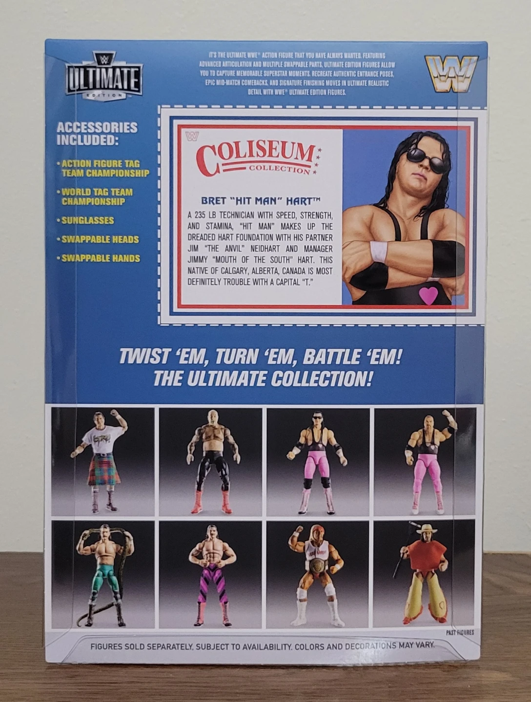 WWE Bret "Hitman" Hart Ultimate Edition Coliseum Collection - photo 2