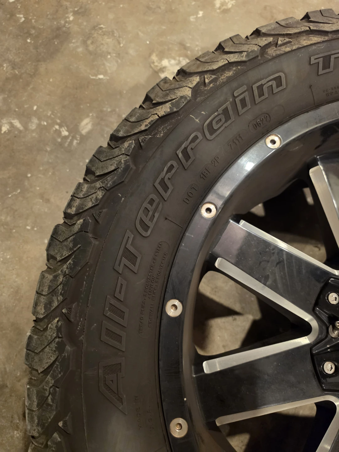 20 inch ION rims wheels 5x139.7 5x150 5x5.5 all terrain - photo 5