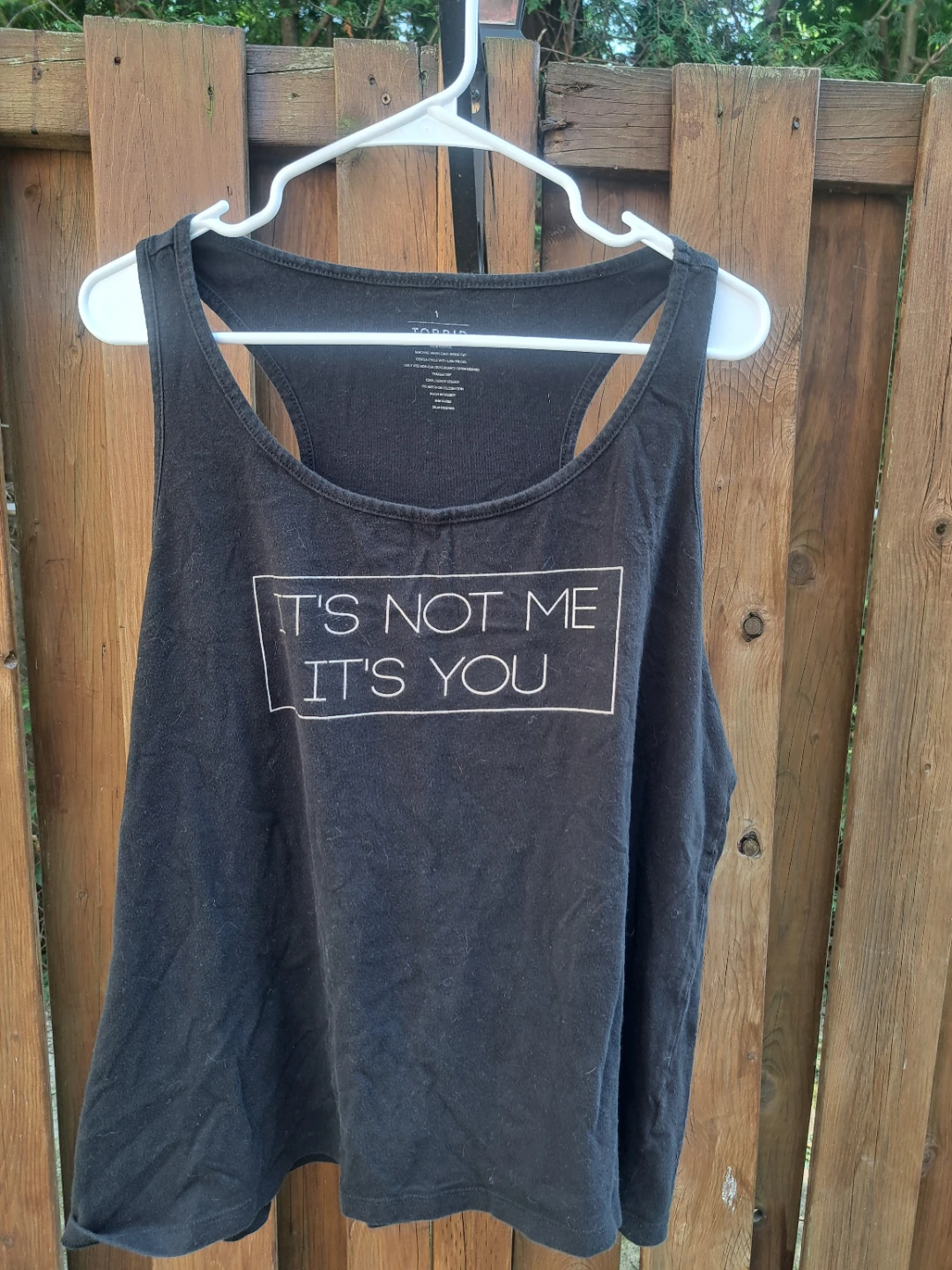 TORRID Black Tank Top - Size 1