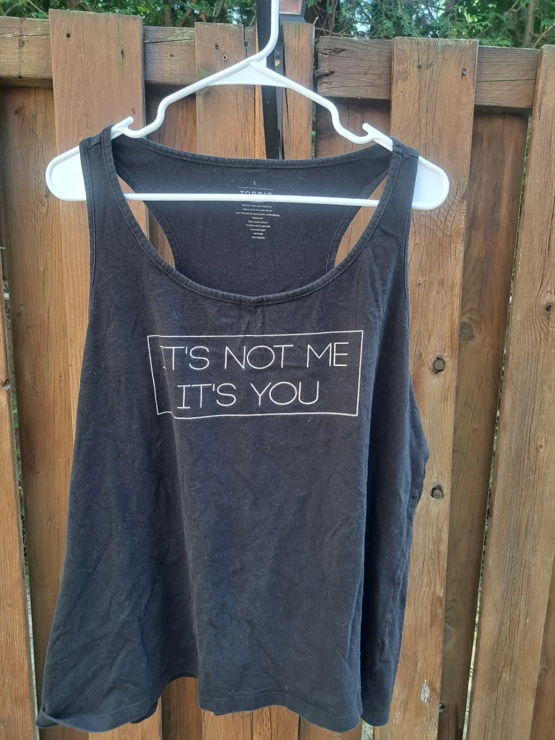 TORRID Black Tank Top - Size 1