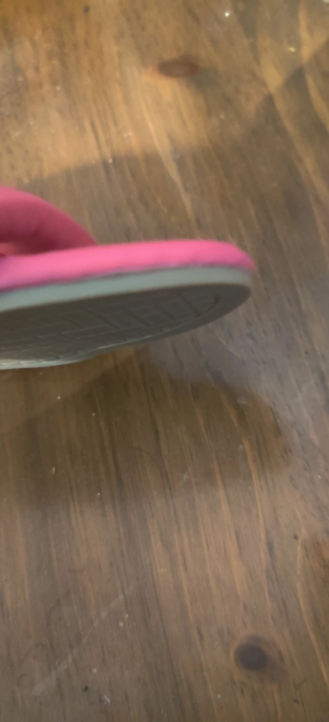 Pink Padded Slide Sandals Size 10 - photo 5
