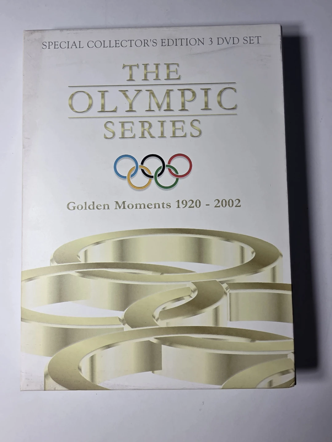 The Olympic Series Golden Moments 1920-2002 3 DVD Set