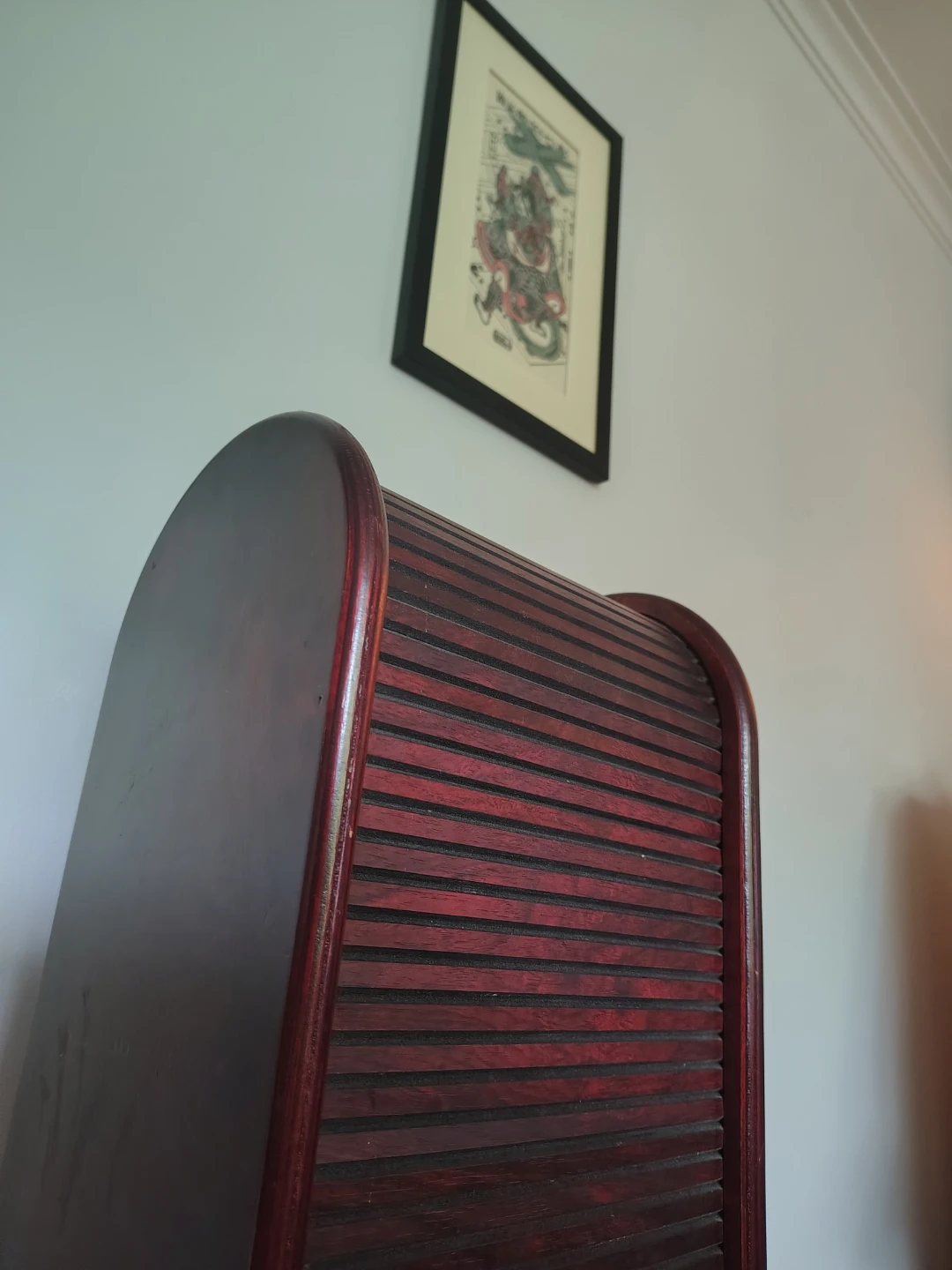 Pair of Cherry Wood Storage Cabinets - photo 5