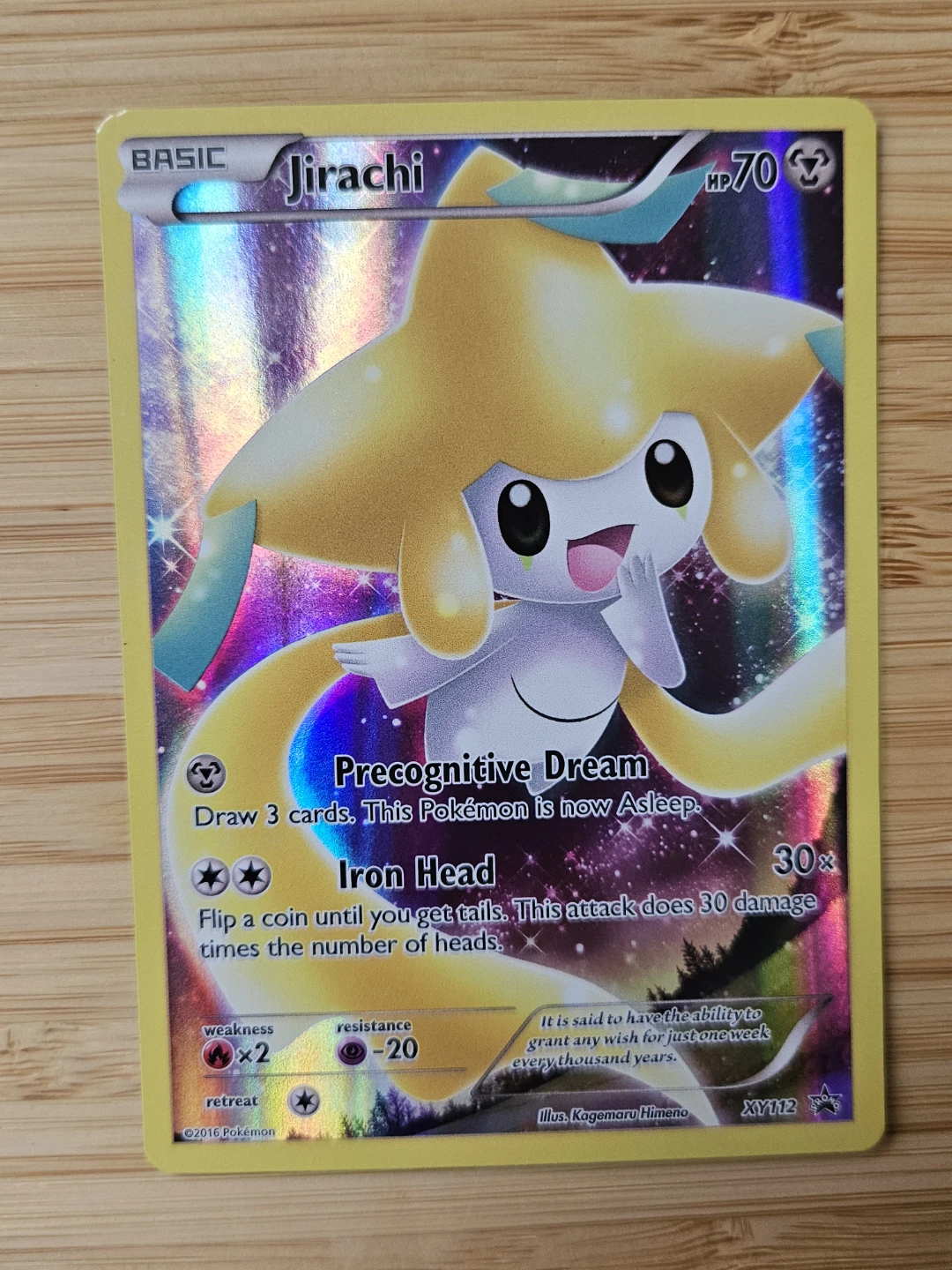Pokémon Jirachi #XY112 – Black Star Promo – Holo Rare - photo 2