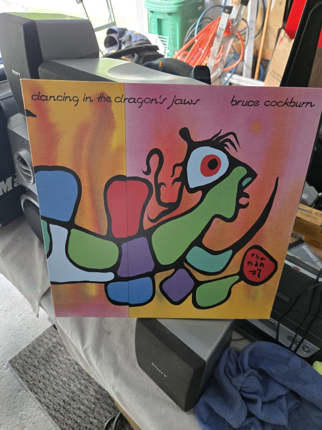 Bruce Cockburn Dancing in the Dragon's Jaws Vinyl Record
