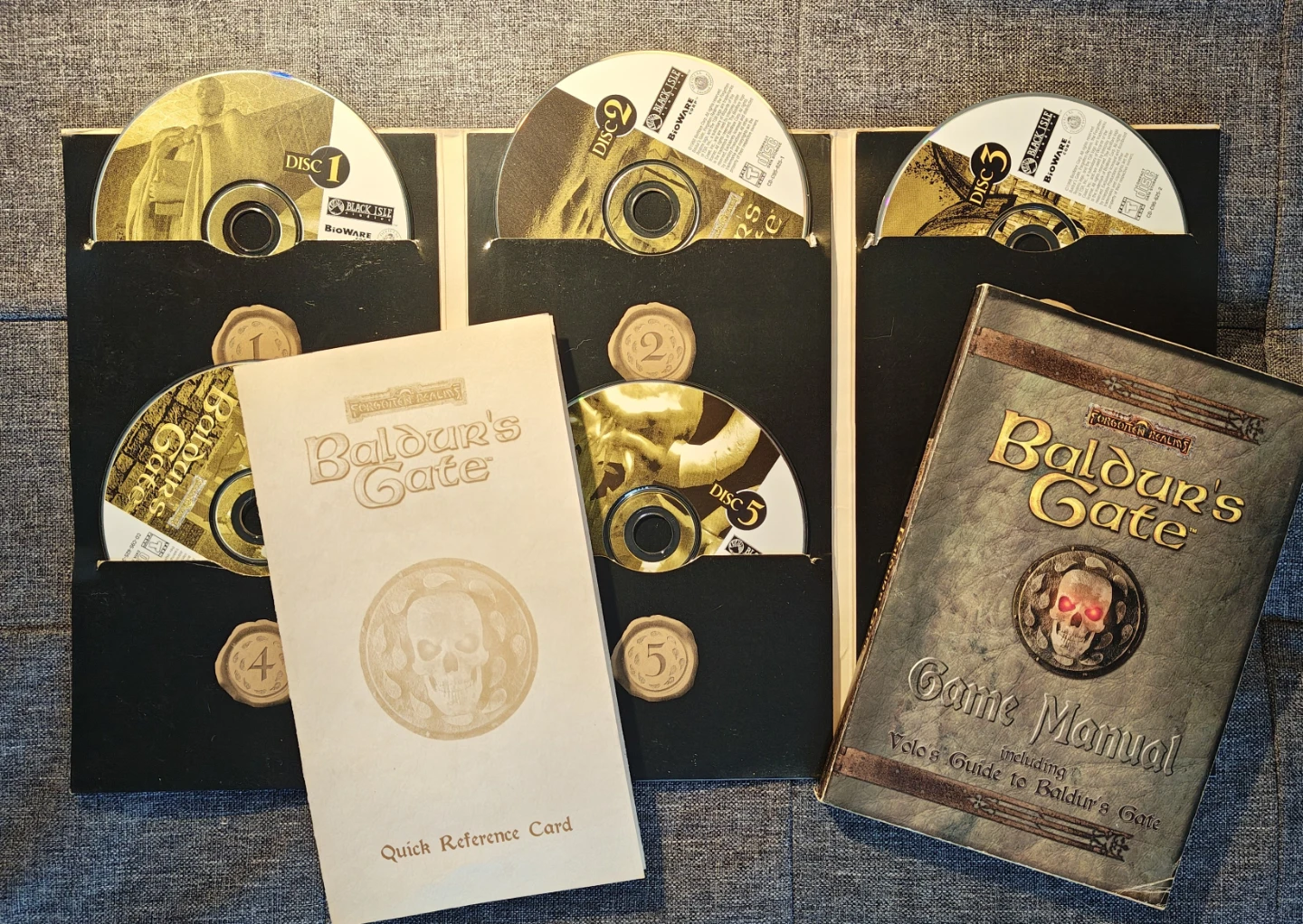 1998 Baldur's Gate🛖Forgotten Realms🛖Original North American Set - photo 2