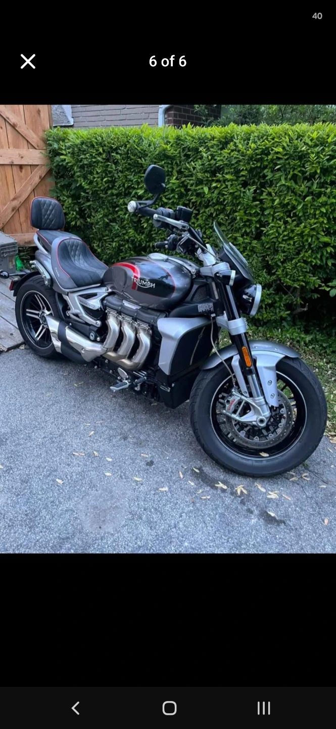Triumph Rocket Motorcycle