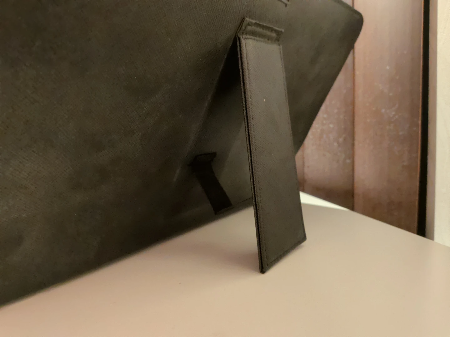Black Faux Leather Tablet Case with Keyboard - photo 4