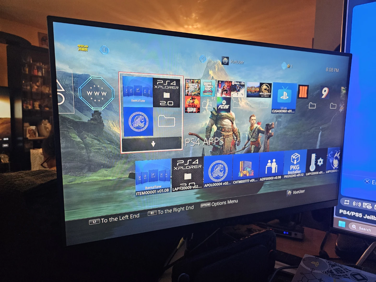 Ps4 God of War Edition 2TB with original controller - photo 3