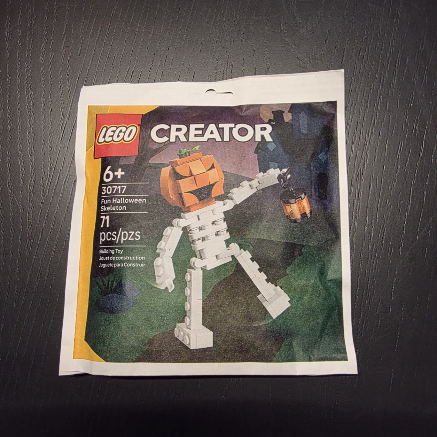 LEGO Creator 30717 Fun Halloween Skeleton Building Toy