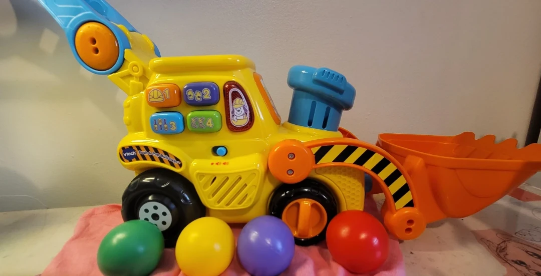 VTech Pop-a-Balls Push & Pop Bulldozer (12-36 Months) - photo 2