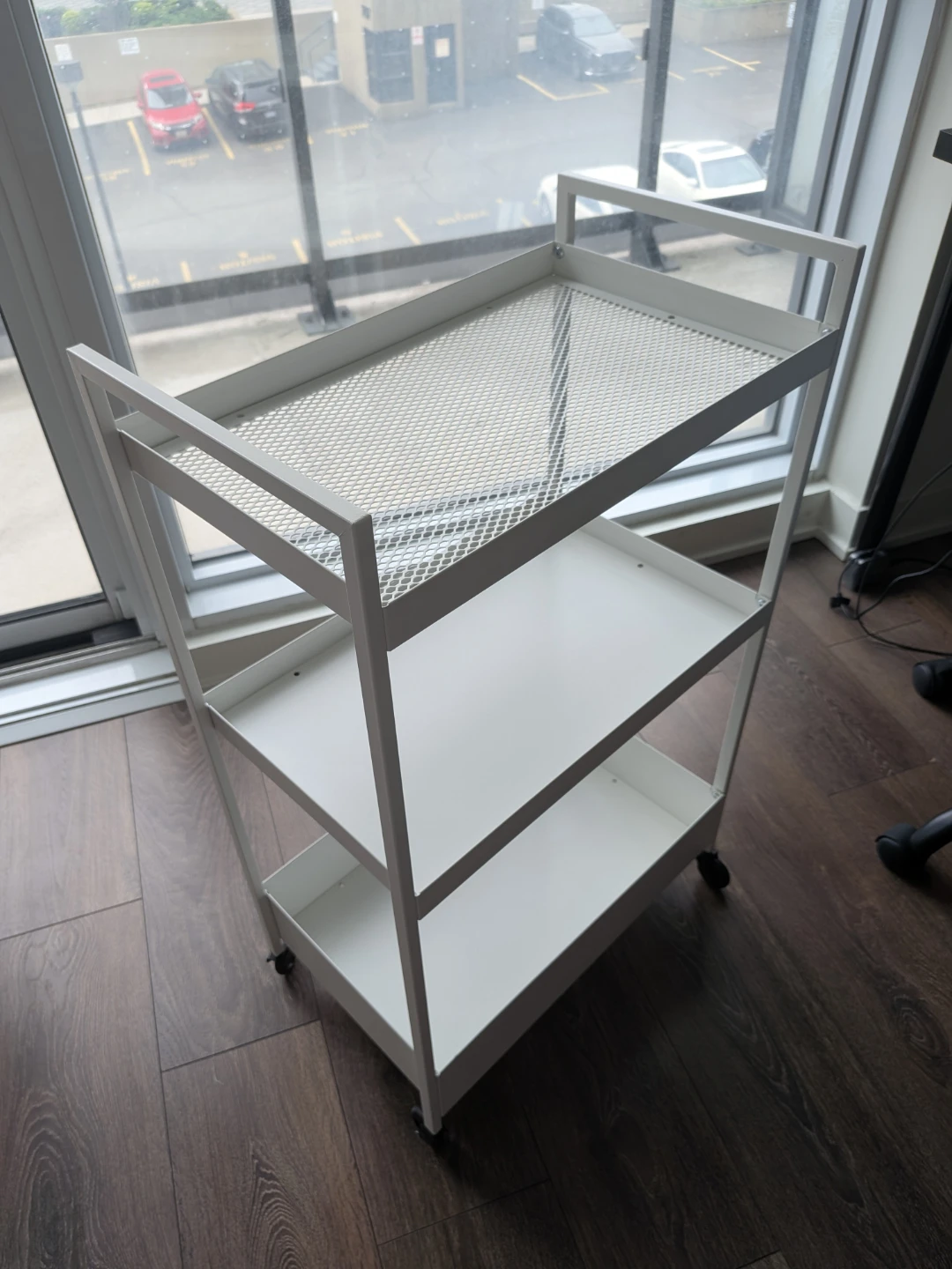 IKEA RÅSKOG 3-Tier Utility Rolling Cart - White - photo 3