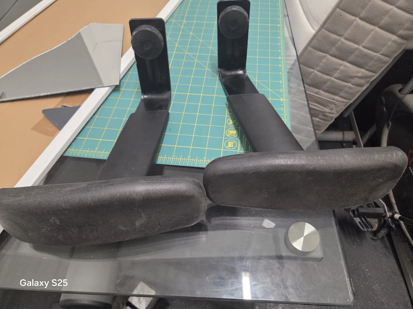 Pair of Black Adjustable Armrests - photo 4