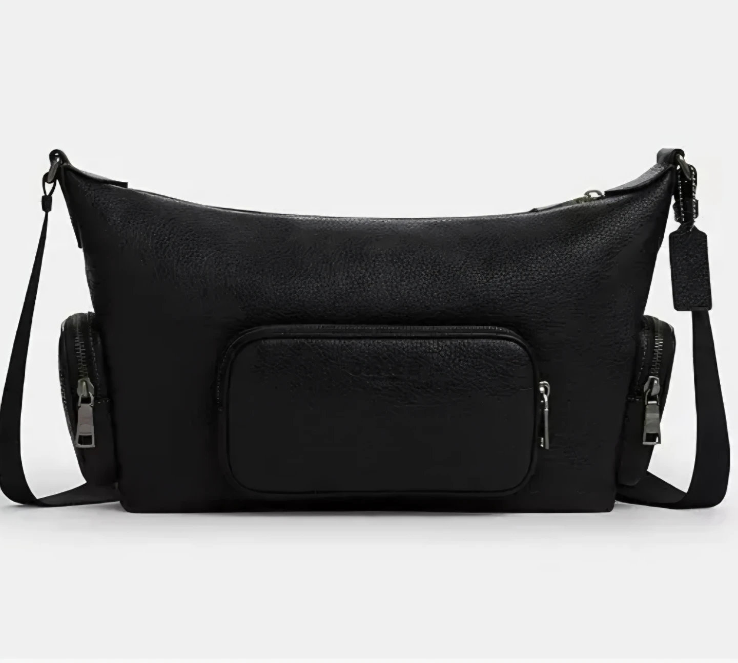 Coach Black Pebbled Leather Crossbody Bag