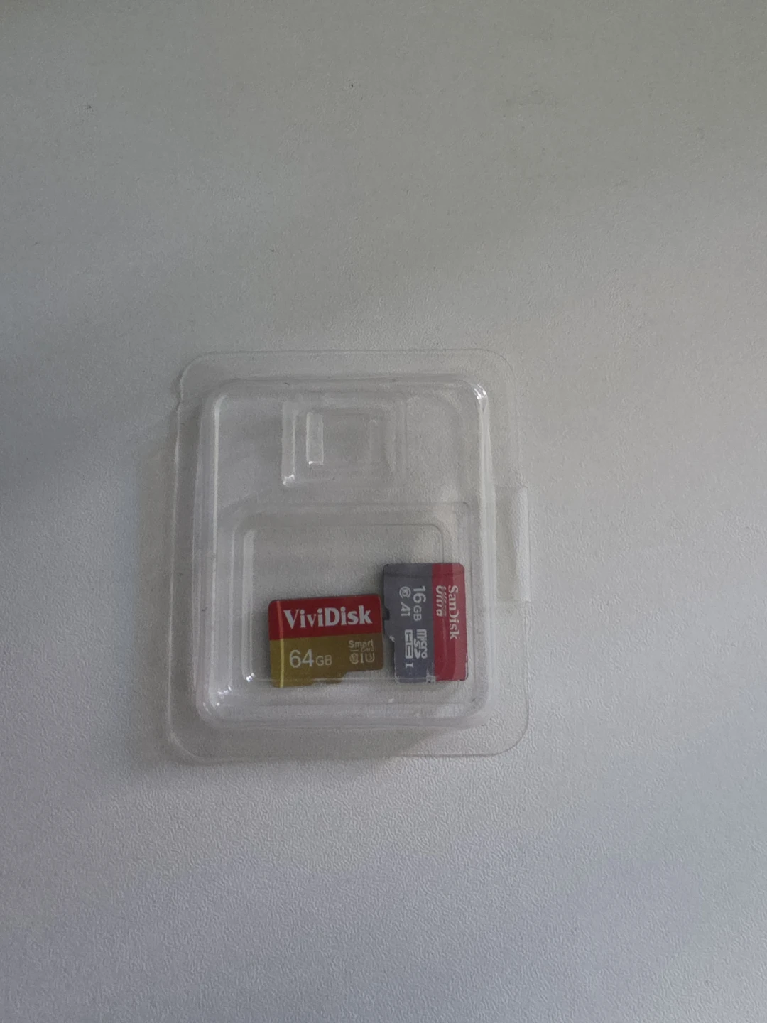 ViviDisk 64GB & SanDisk 16GB Micro SD Cards