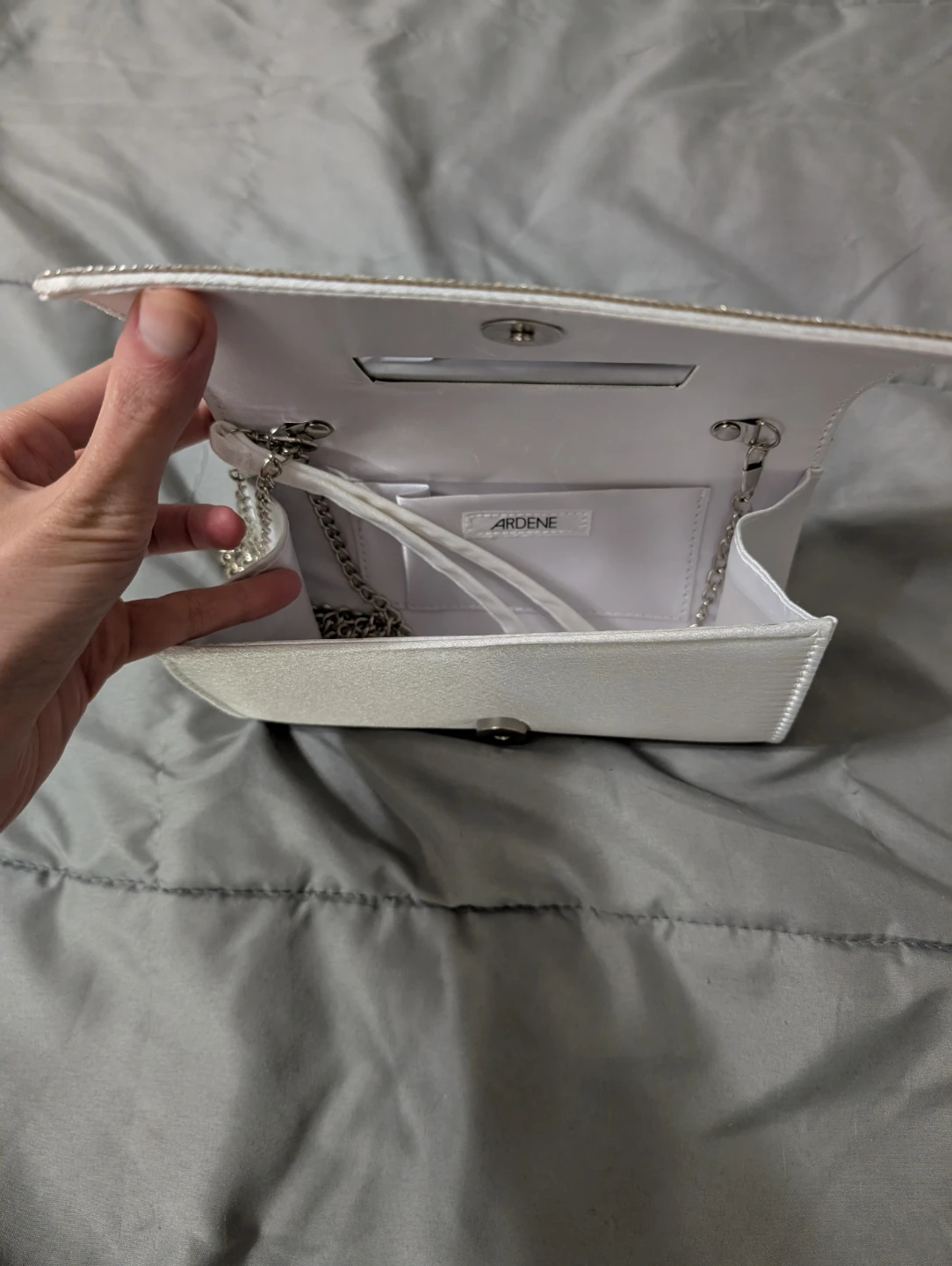 Ardene White Clutch - photo 3