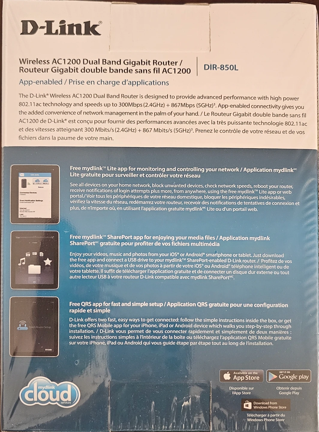 NEW D-Link DIR-850L Wireless AC1200 Router - photo 3
