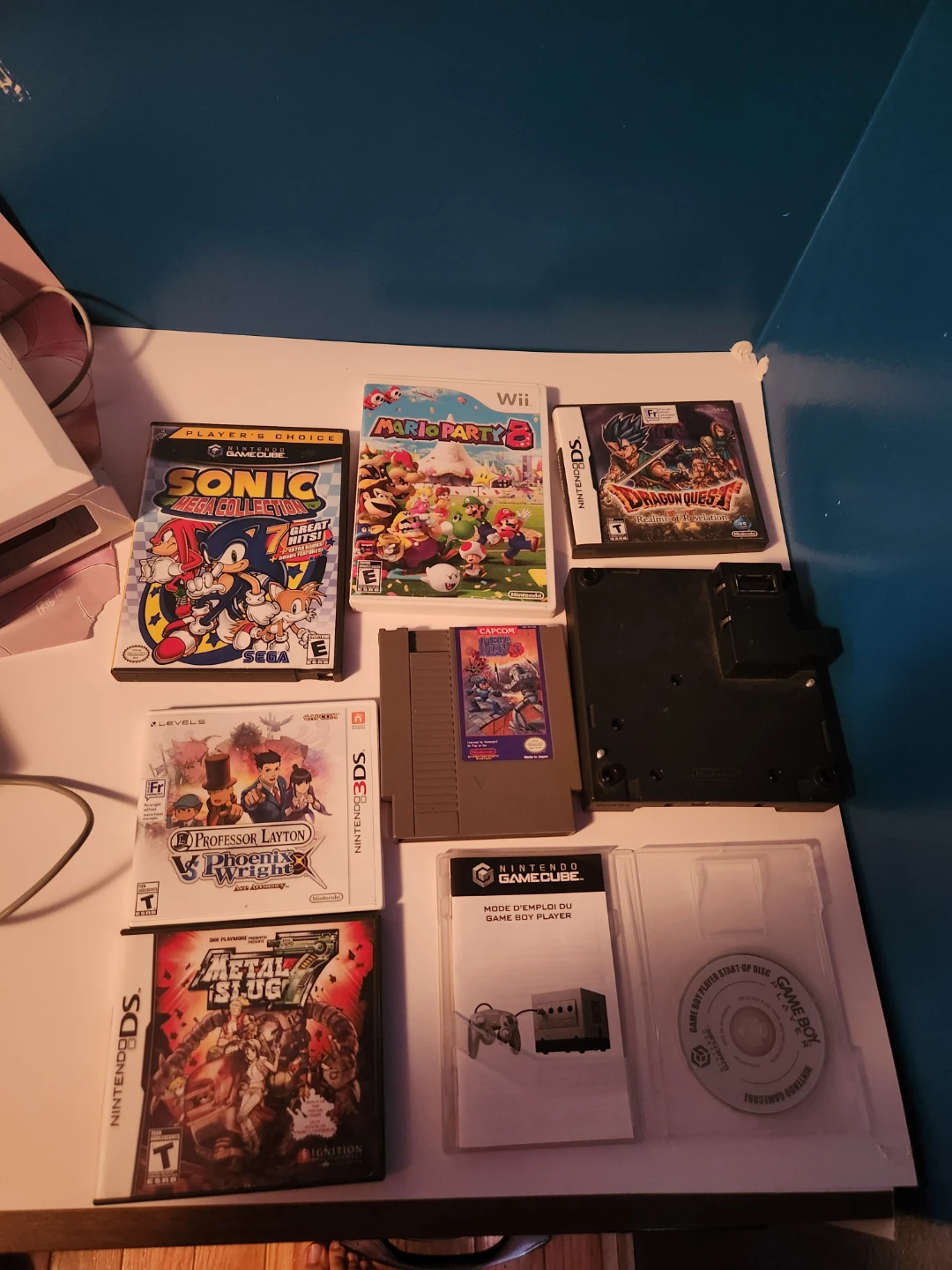Various retro games