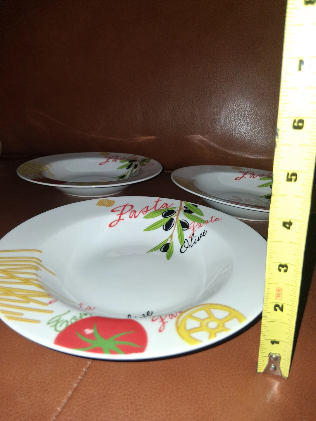 Set of 4 Porcelain Pasta Bowls from Kitchen Stuff Plus! - photo 3