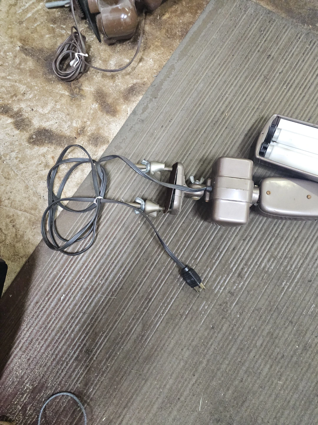 2x adjustable desk lamps industrial vintage - photo 2