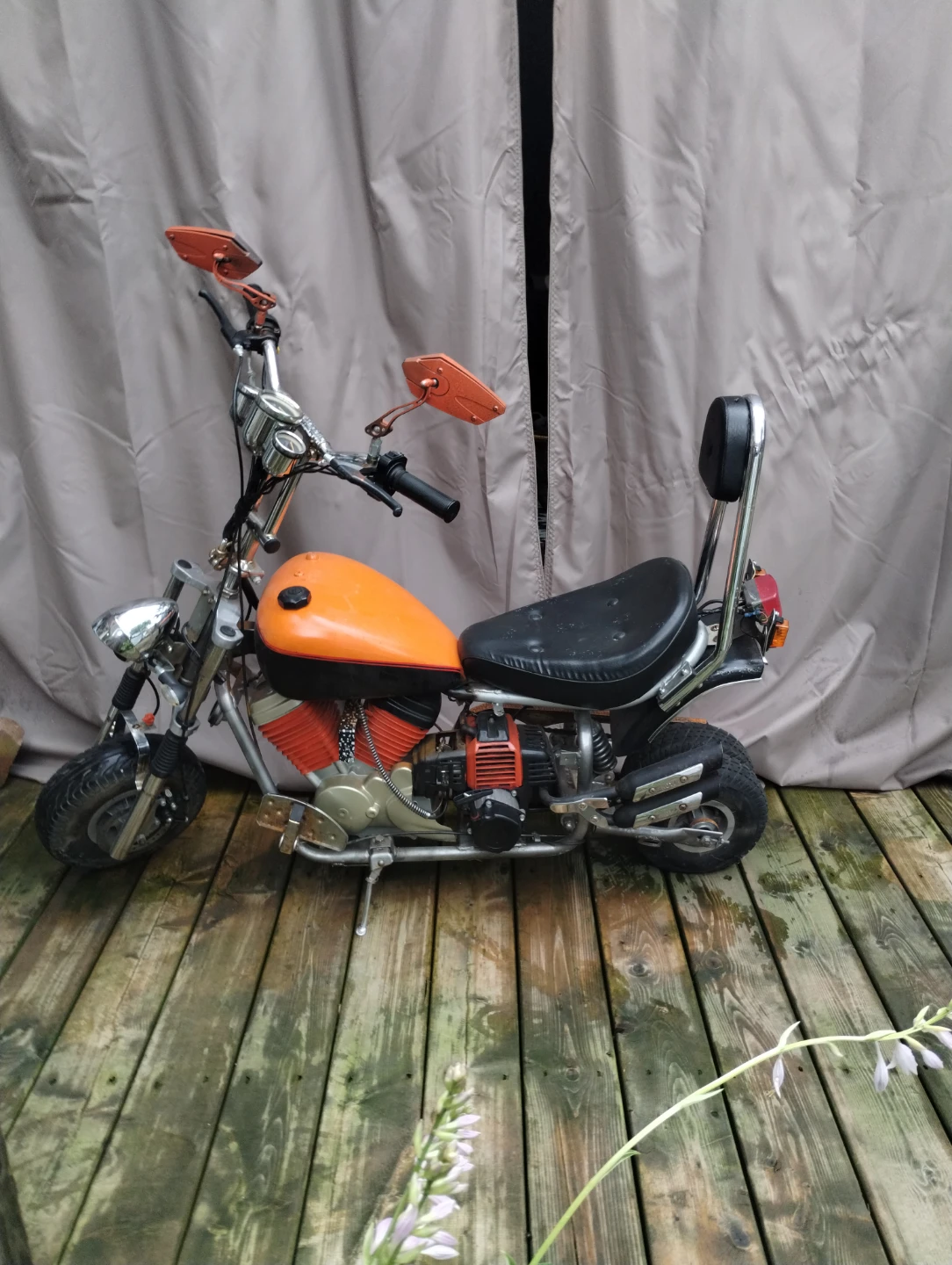 Orange Mini Bike