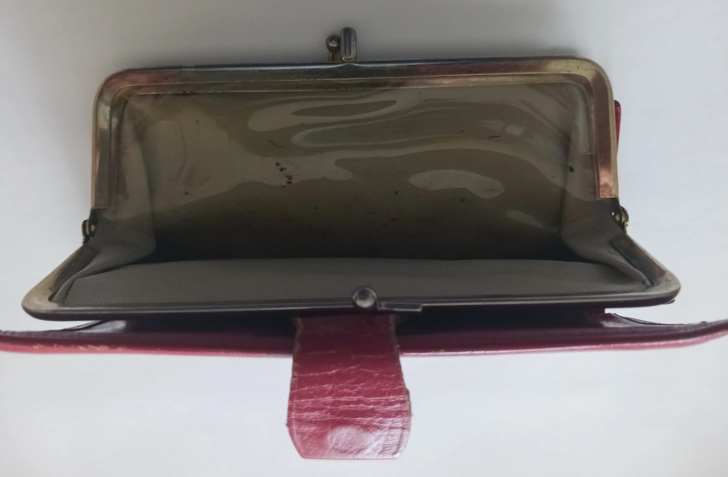 Red Roma Cowhide Wallet with Ladybug Accent - photo 3