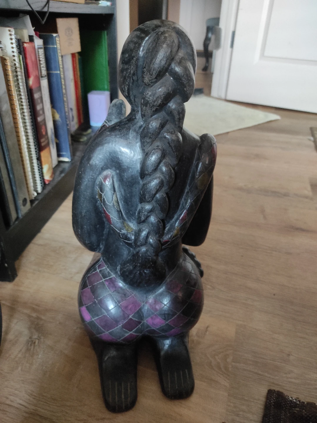 Mexican snake woman statue - photo 3