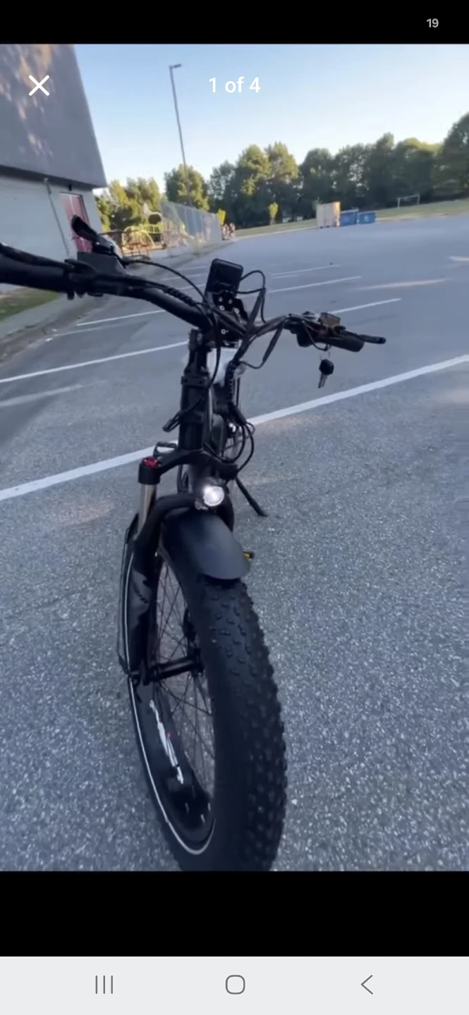 Haoqi H1000 Electric Fat Tire Bike - photo 2