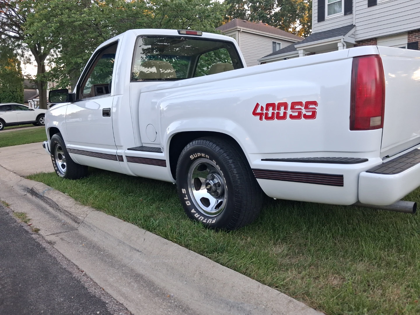 White GMC Sierra 400SS Pickup Truck - photo 2