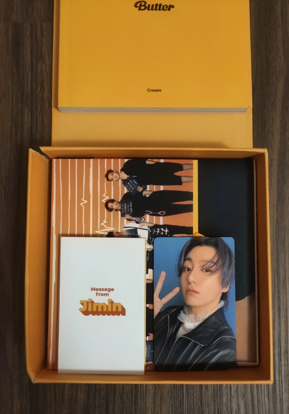 BTS Butter Album Cream Version (JUNGKOOK Photocard) - photo 3