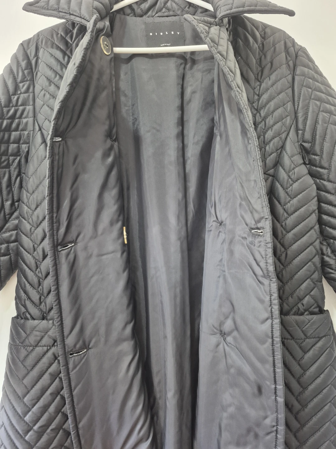 SISLEY Black Quilted Jacket - photo 5