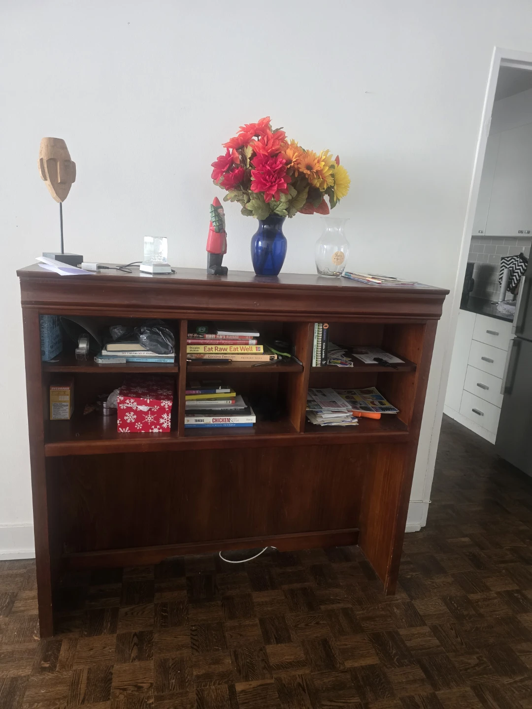 Large Wooden Bookcase / Display Shelf – Great Condition