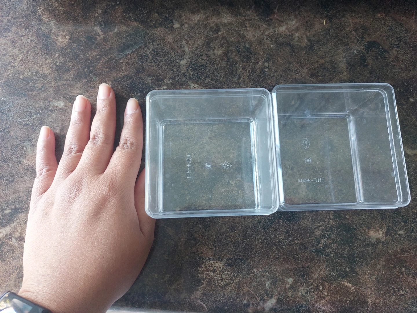 Clear containers - photo 2