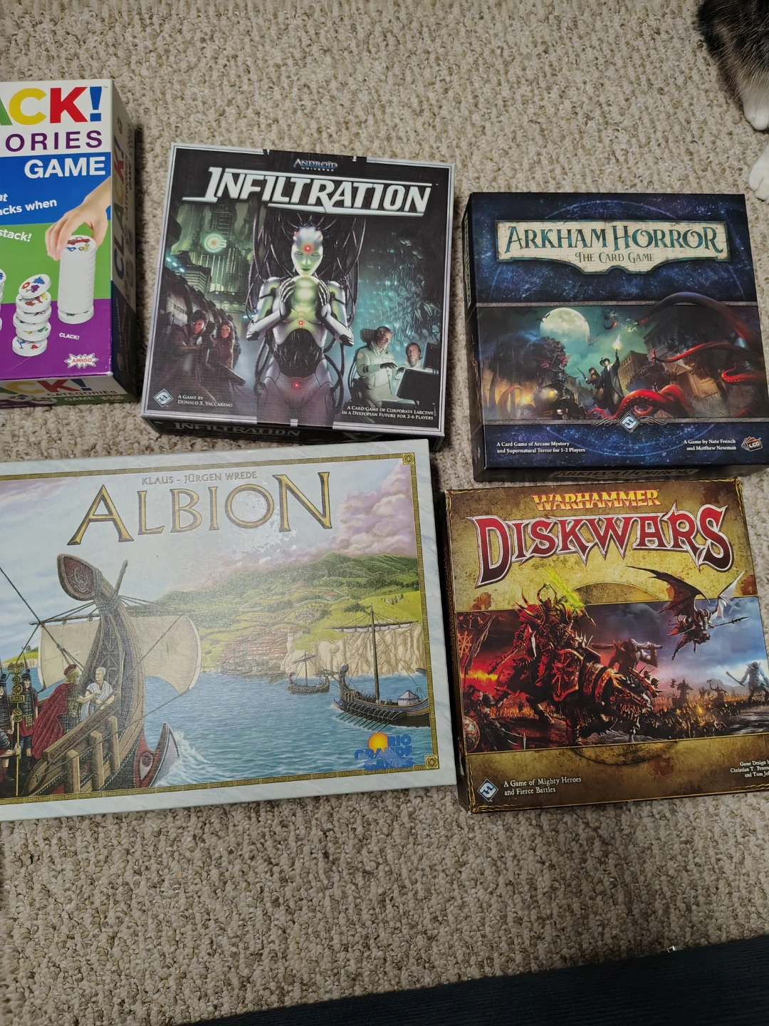 Board Game Bundle: Albion, Arkham Horror & More