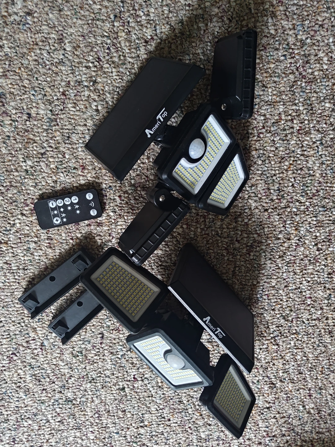 Solar Flood Light with Remote