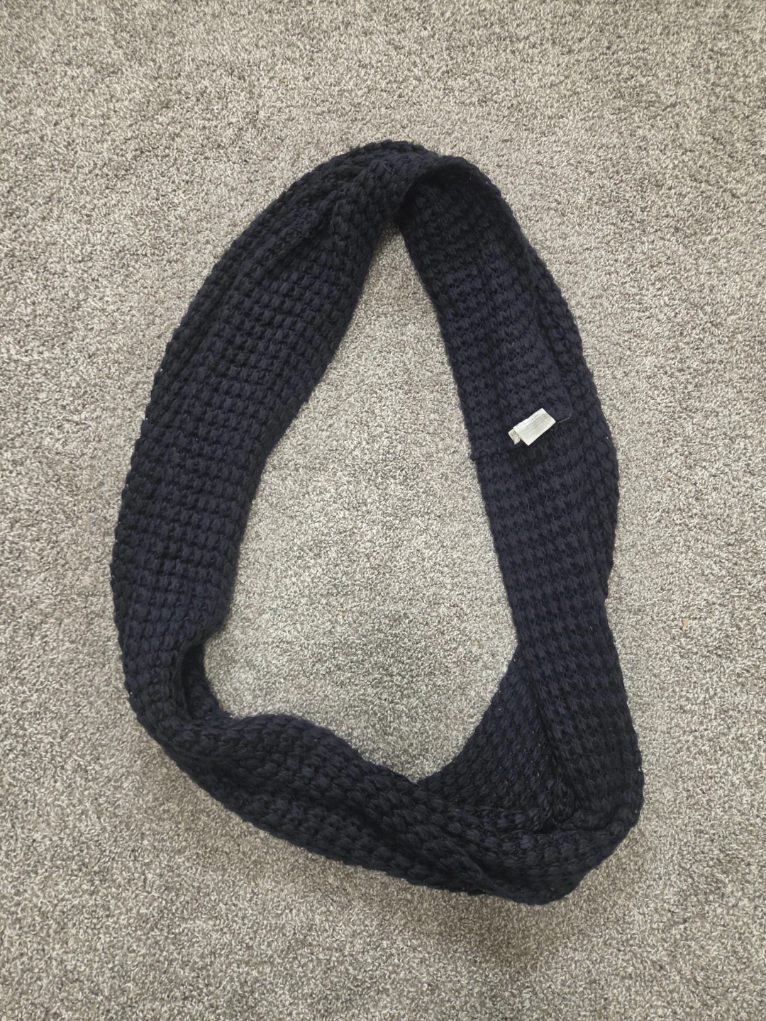 ALDO Black Knit Infinity Scarf O/S - photo 3