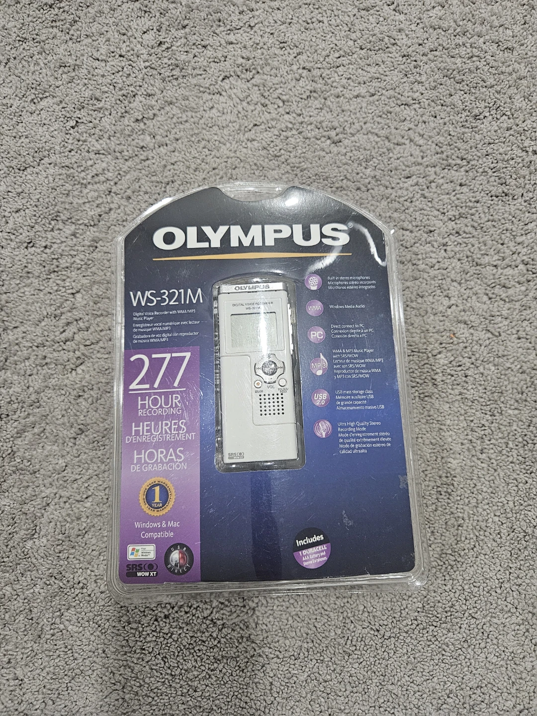Olympus WS-321M Digital Voice Recorder