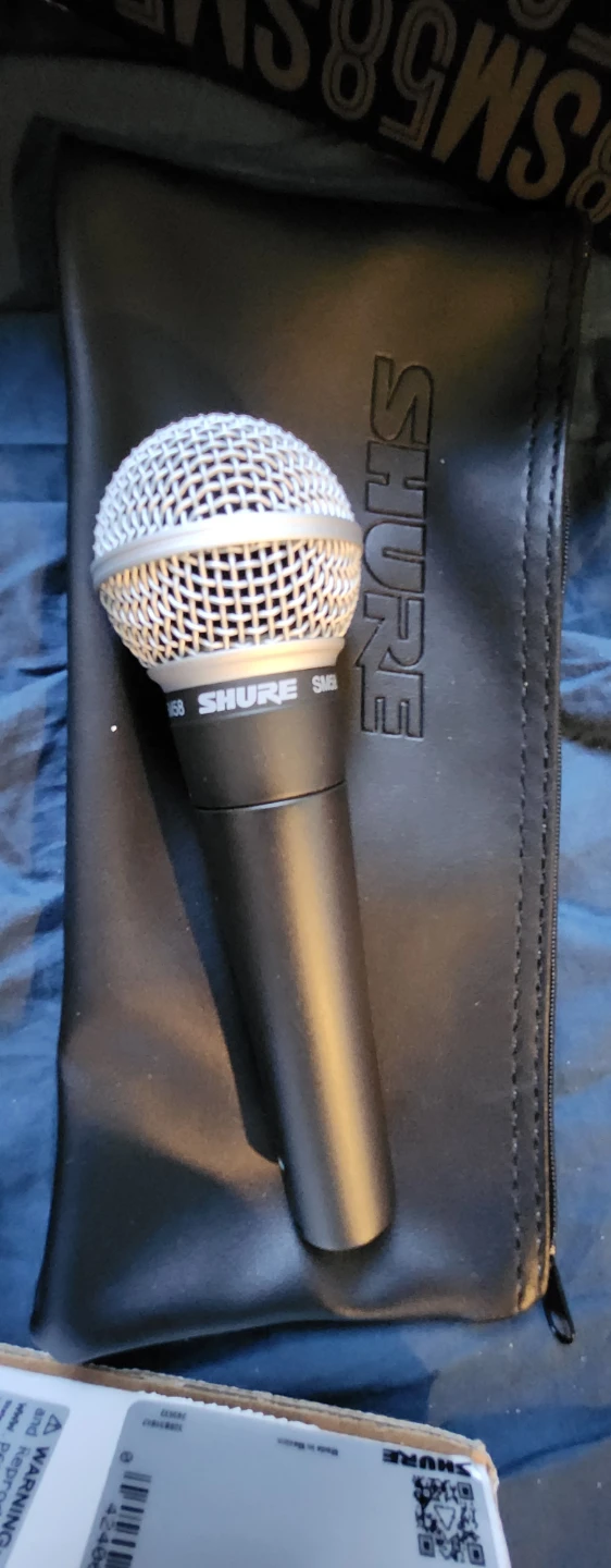 Shure SM58 Dynamic Vocal Microphone + Original Box