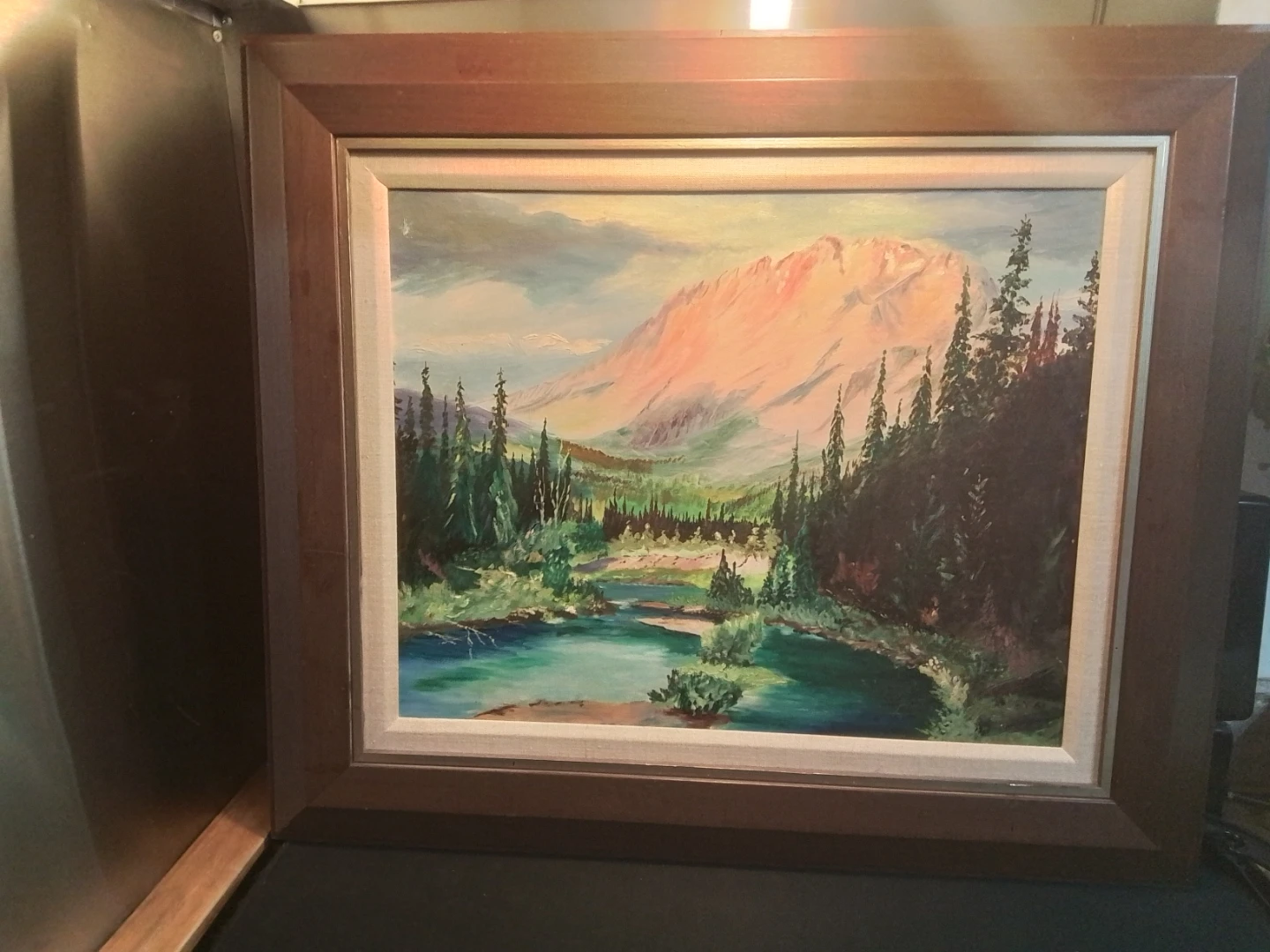 Early Canadian Landscape Oil Painting by Harold Lloyd Lyon