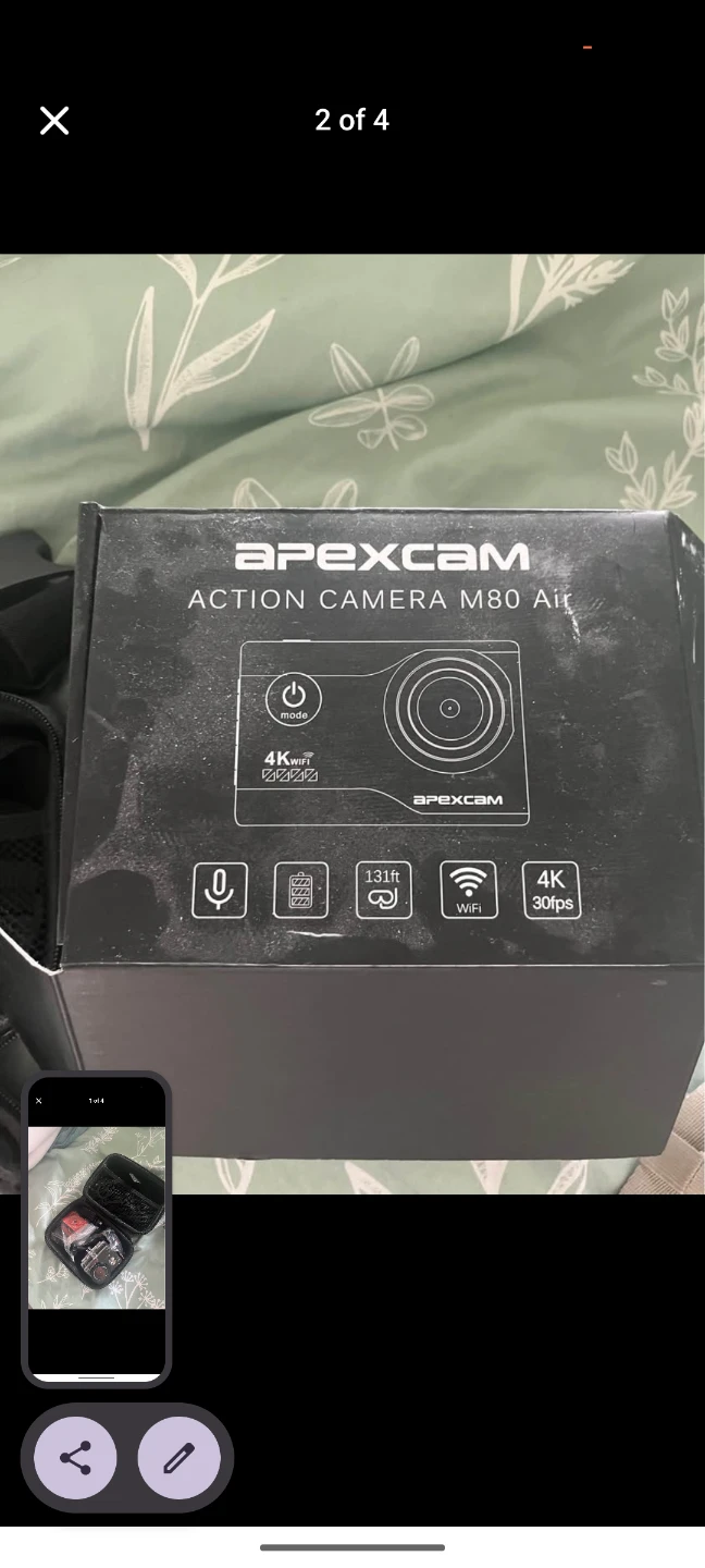 ApexCam Action Camera M80 Air - photo 2