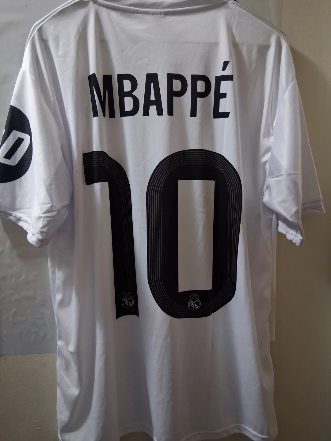 Real Madrid Mbappe #10 Jersey Size XXL