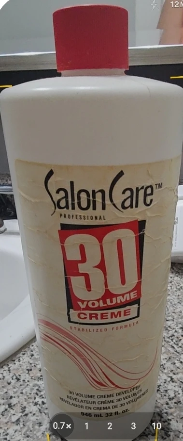 Salon Care 30 Volume Creme Developer