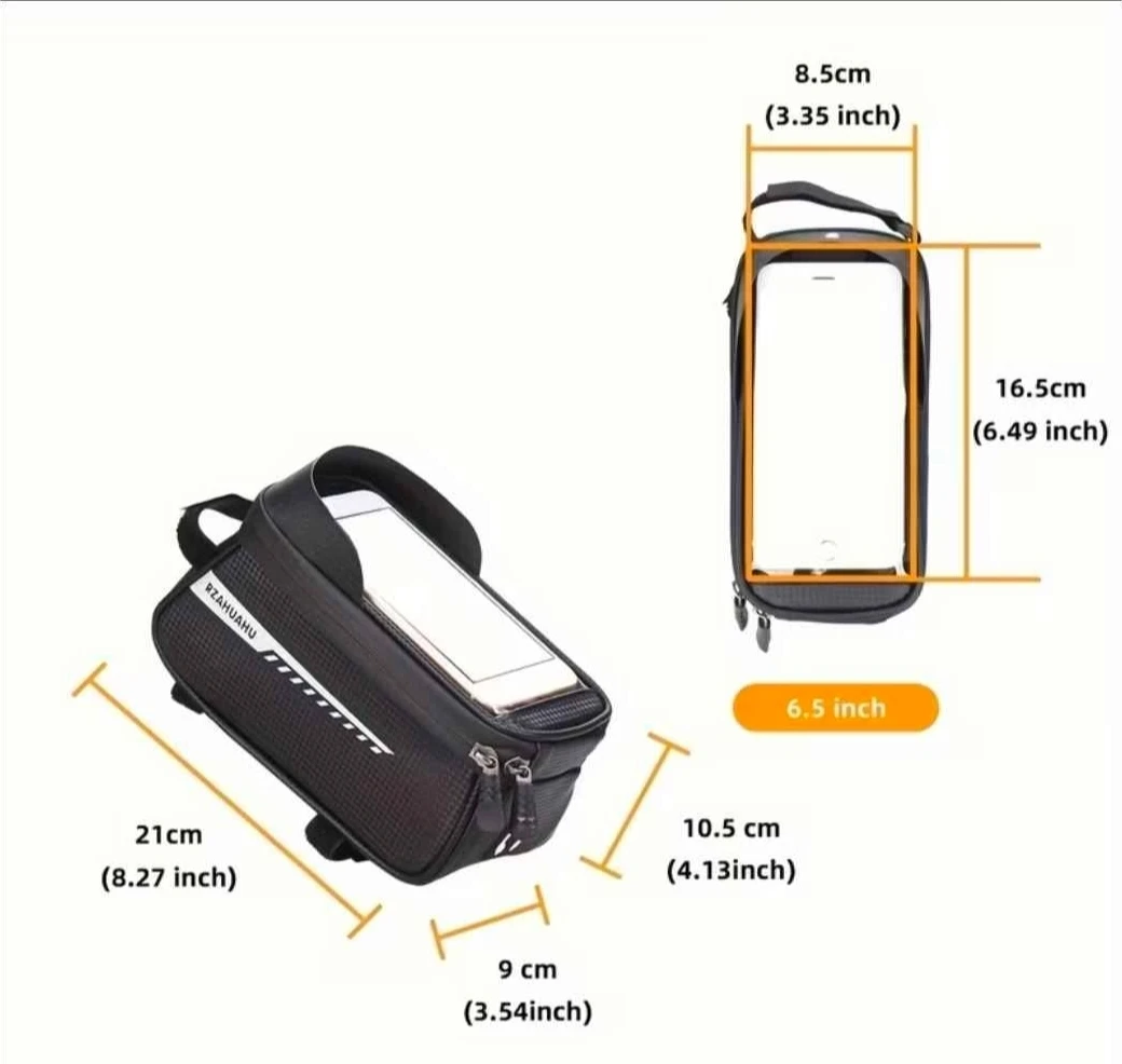Phone holder bag mount bicycle ebike touch screen - photo 3