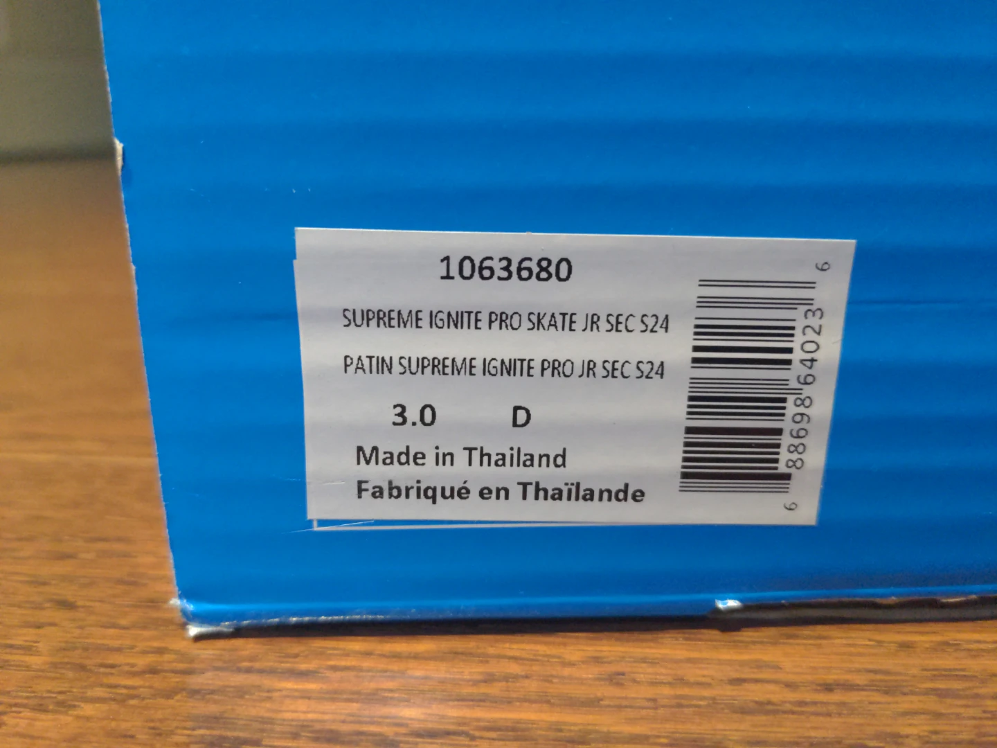 Bauer Supreme Ignite Pro Skates Size 3.0 D - photo 4