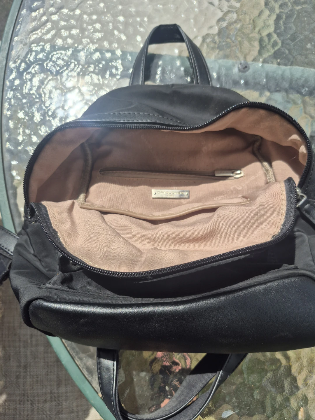 DAVID JONES Black Backpack - photo 4