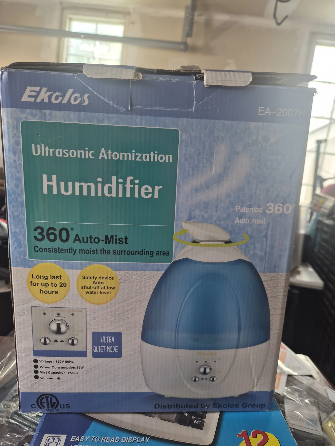 Ekolos Ultrasonic Atomization Humidifier EA-2007H