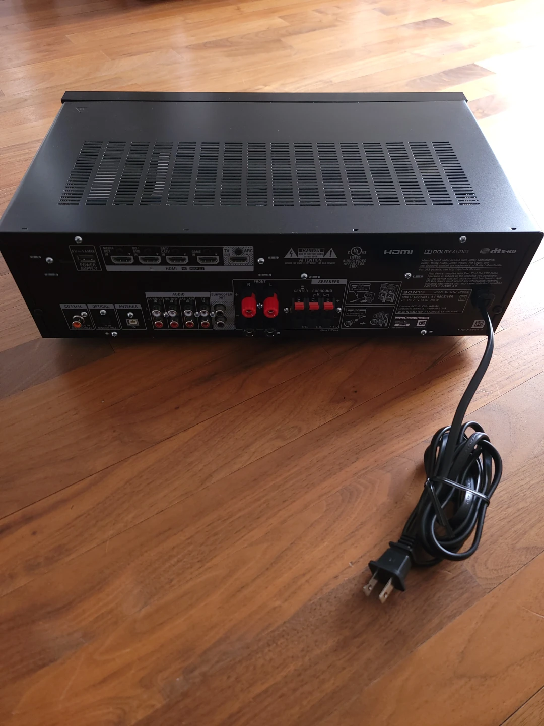 Sony STR-DH590 5.2 Channel 4K Receiver with Bluetooth - photo 2