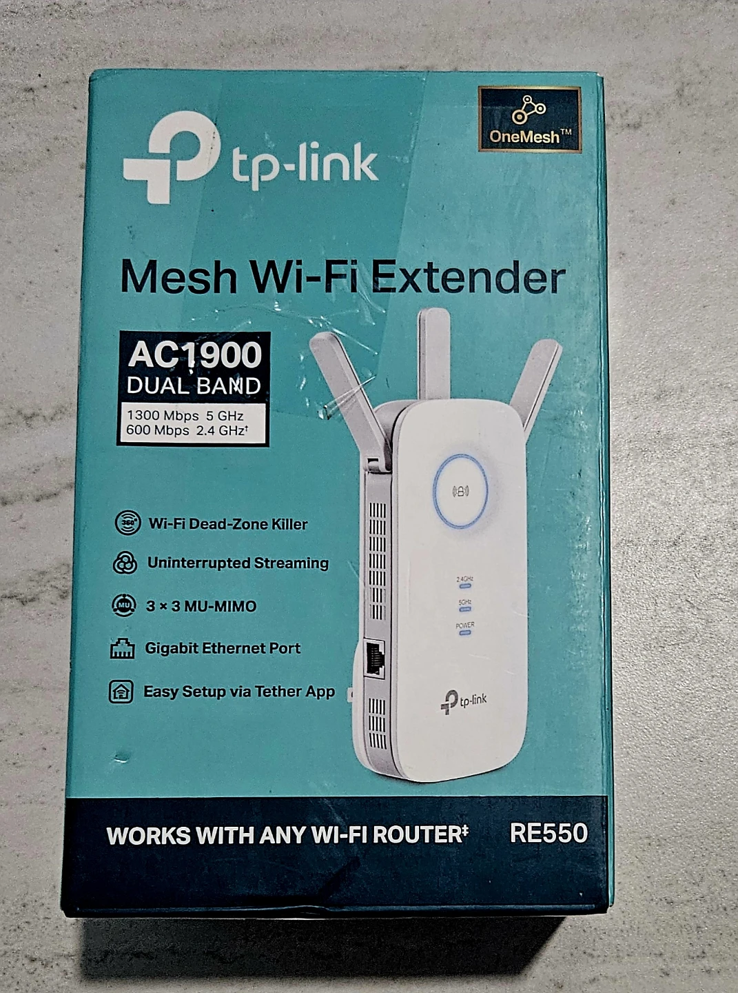 TP-Link AC1900 Mesh Wi-Fi Extender RE550