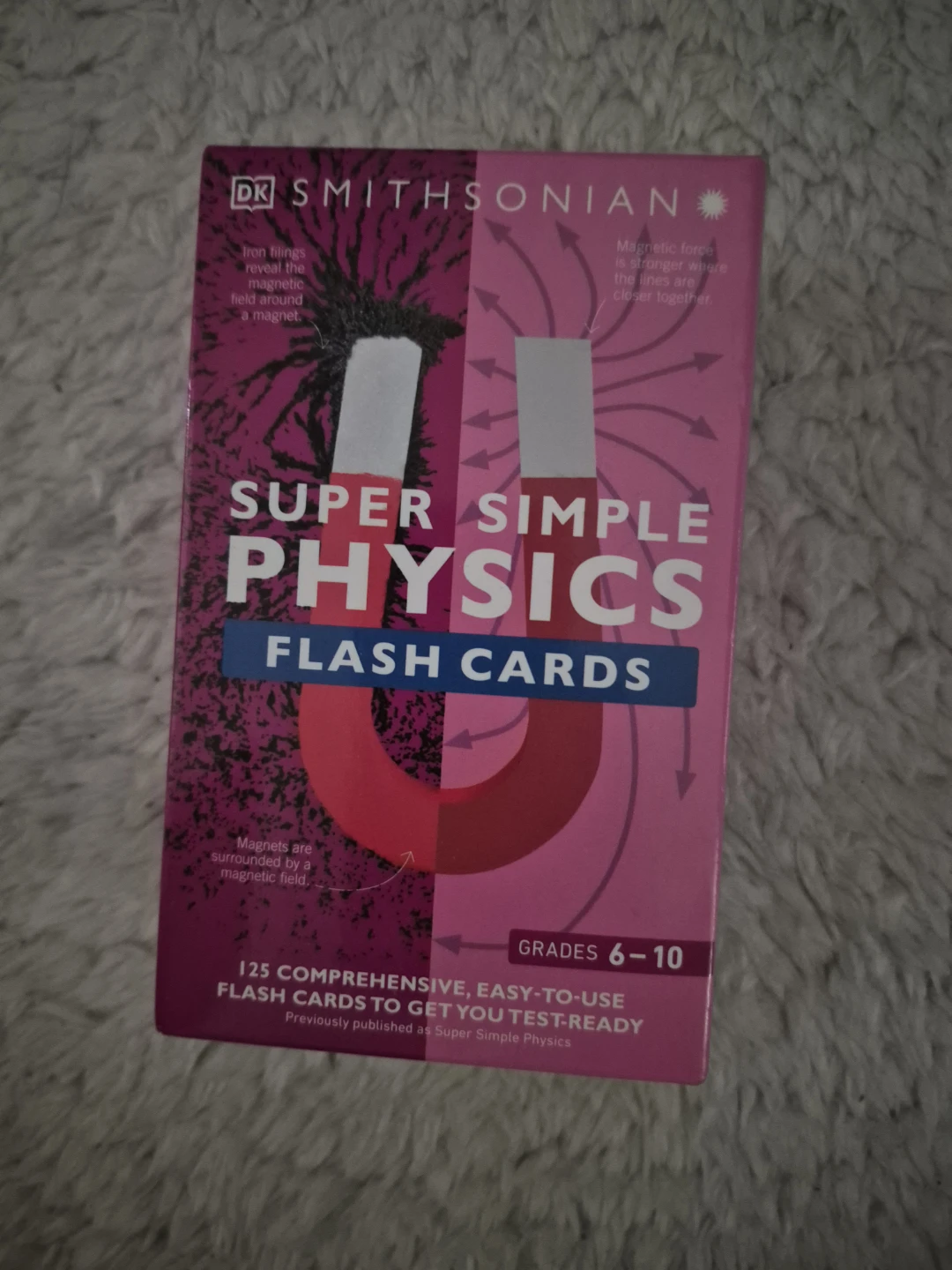 DK Smithsonian Super Simple Physics Flash Cards Grades 6-10