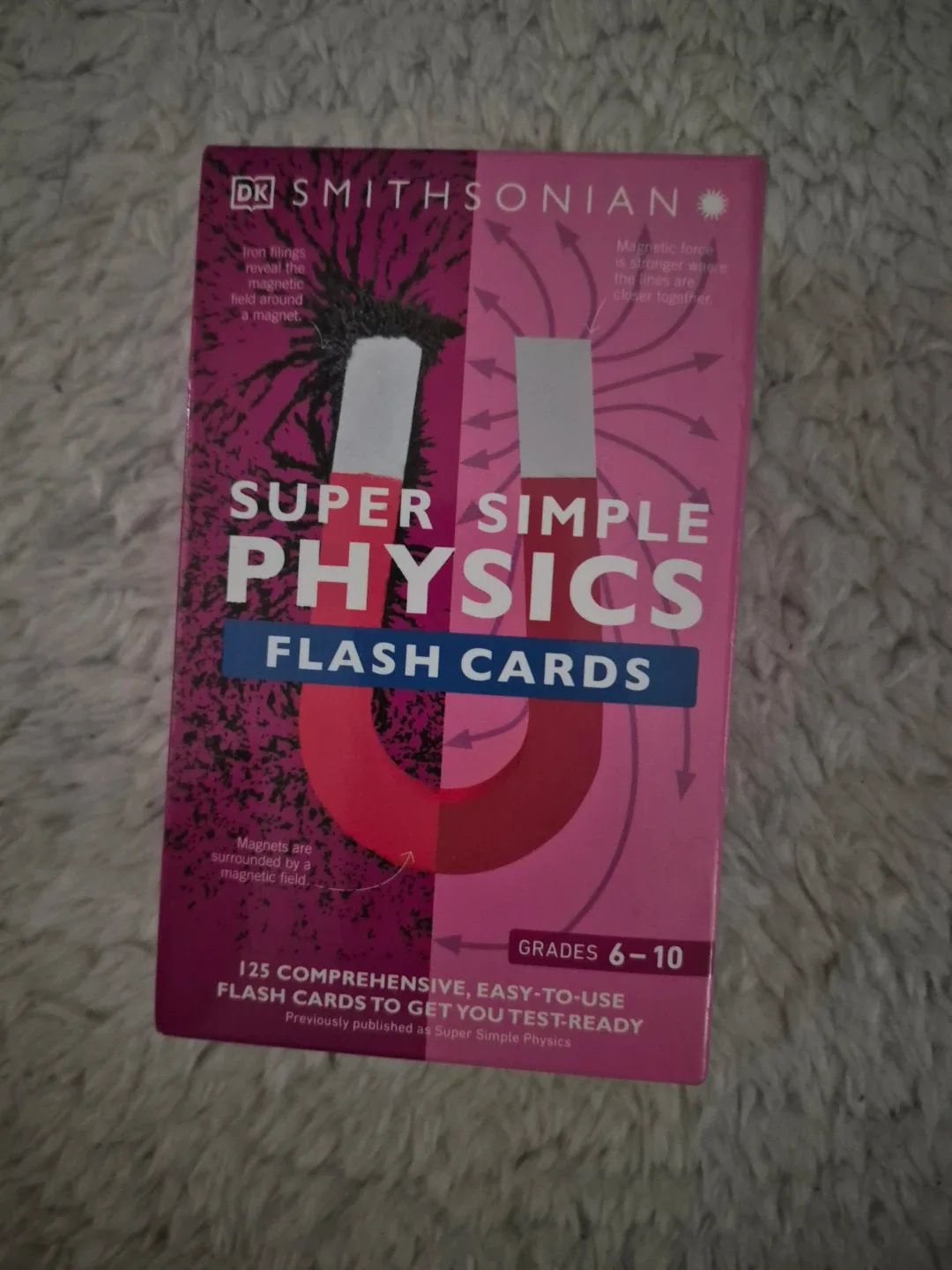 DK Smithsonian Super Simple Physics Flash Cards Grades 6-10